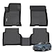 WailtnbAll Weather Floor Mats for Lincoln Corsair 20202025 Not for Plugin Hybrid Liners Custom Fit Lincoln Corsair 20202025 Waterproof Durable Easy to Clean Accessories - Image 2