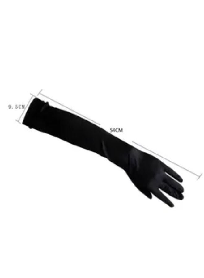 EasyLife Set of Collar Choker with Long Sleeve Gloves for Cosplay Costume Accessories - Image 2