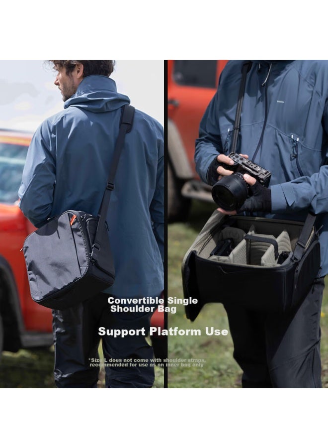 Pgytech Camera Inner Case, Dslr Lens Inner Case, Storage Bag, Shoulder Photography Bag, Camera Bag, Diy Parion, Shockproof, Handheld, Splash-proof, Portable Storage, Xs Size - Image 4