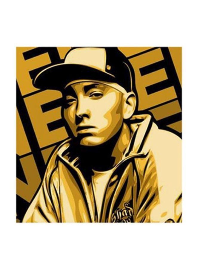 RYN Eminem MDF Wall Art Multicolour 30x30centimeter - Image 2
