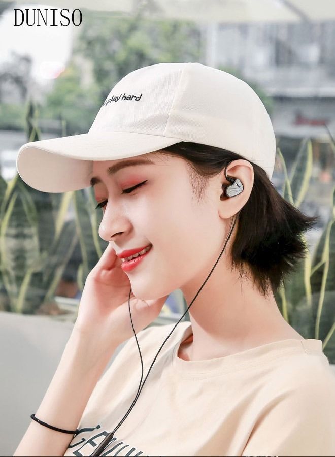 DUNISO Wired Earbuds In-Ear Headphones with Dynamic Crystal-Clear Sound and Ergonomic Custom-Fit Earpieces 3.5mm Jack for Phones and Laptops Wired Headphone For Gym Running Office - Image 5