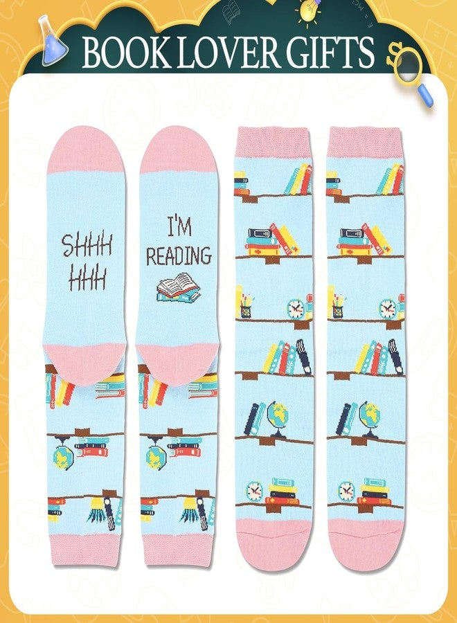 Zmart Funny Gifts for Book Lovers - Novelty Socks for Women Teens Girls, I'm Reading Gifts Book Stocking Stuffers for Readers - Image 4