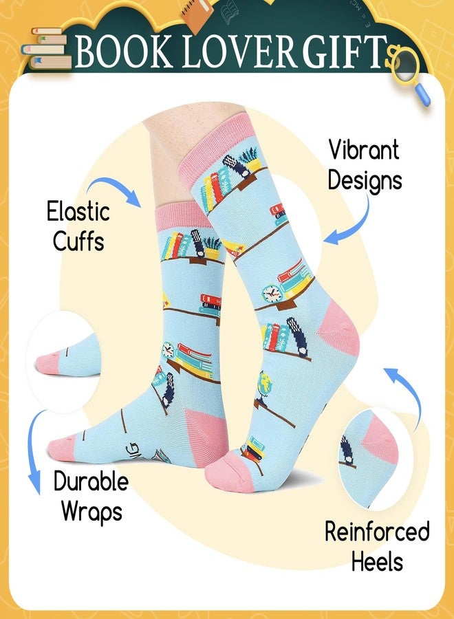 Zmart Funny Gifts for Book Lovers - Novelty Socks for Women Teens Girls, I'm Reading Gifts Book Stocking Stuffers for Readers - Image 2