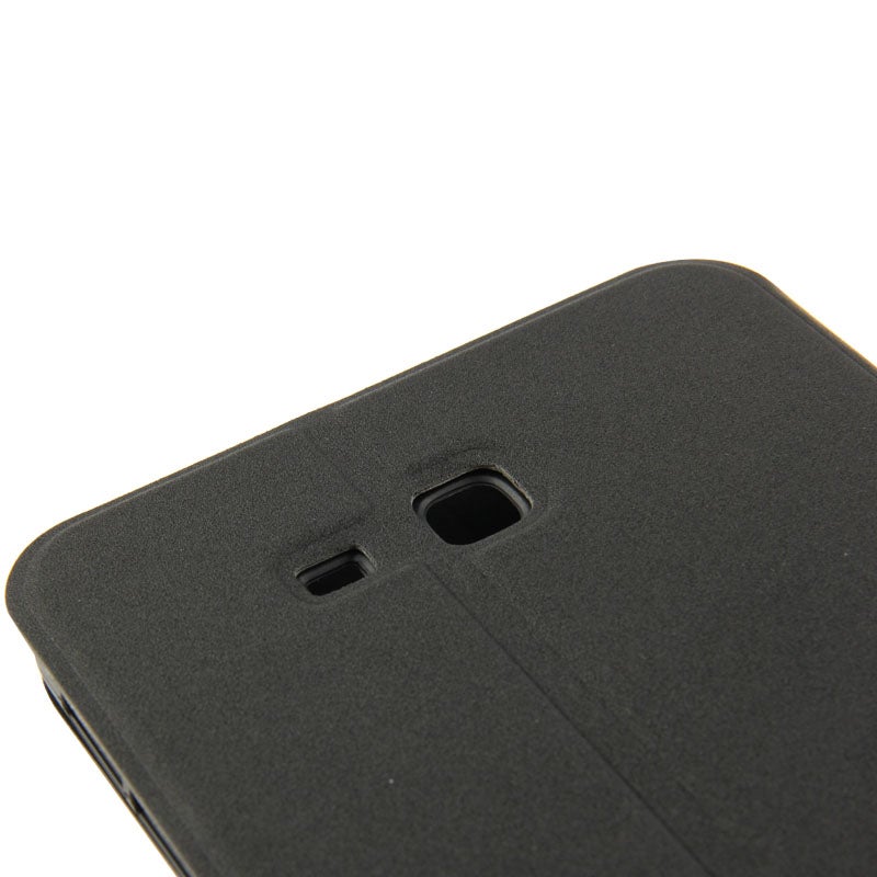 erorex Frosted Texture Flip Leather Case With Holder For Galaxy Tab 3 Lite T110 / T111(Black) - Image 5