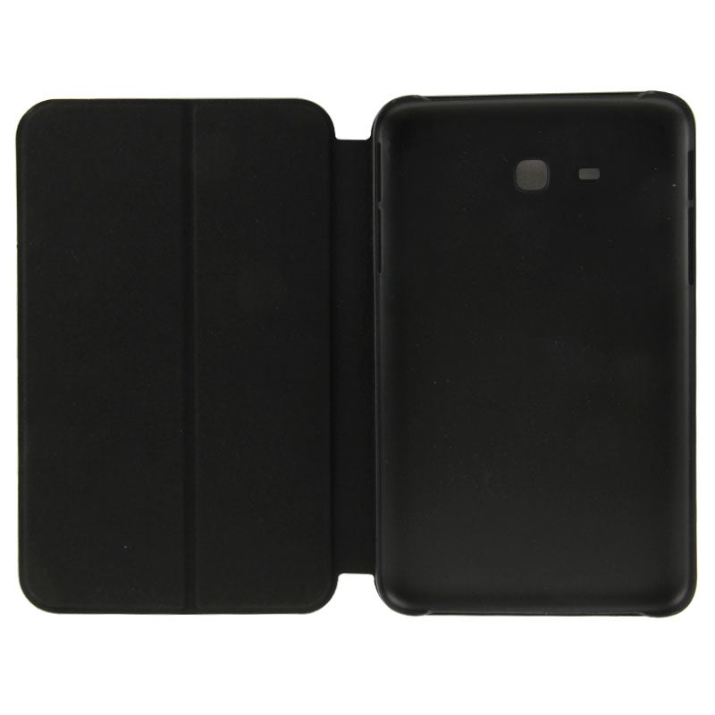 erorex Frosted Texture Flip Leather Case With Holder For Galaxy Tab 3 Lite T110 / T111(Black) - Image 3