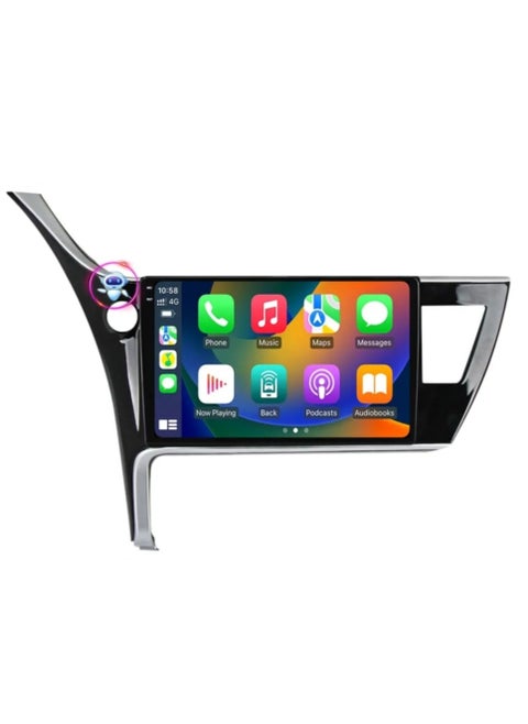 Toyota Corolla 2017 Android Car Stereo With Apple Carplay 10 nch Touch Screen Car Radio With GPS Navigation Bluetooth FM WiFi Android Auto AHD Backup Camera