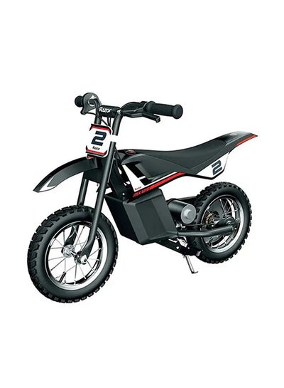 Razor | Kids MX125Dirt Rocketelectric-powered Bike With Motocross Geometry, Rear-wheel Drive, 100-watt, High-torque, Chain-driven Motor For | Black | 7+ Years Black