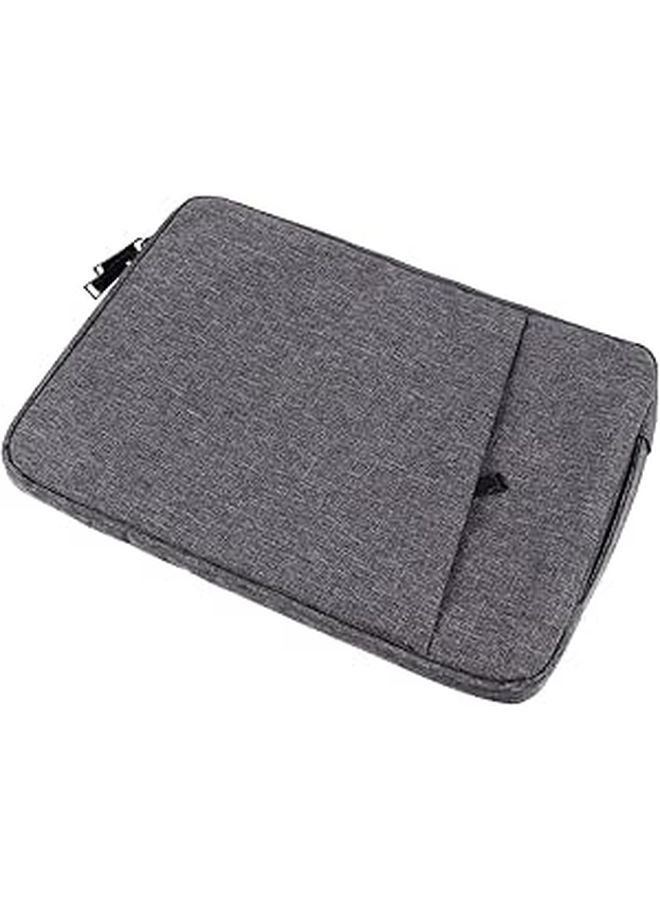13.3 Inch Laptop Sleeve Case Protective Portable Computer Bag for Travel Work Dark Grey - Image 1