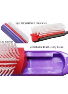 PRIME Hair Brush  Anti-Static Comb Detangling Round Hair Brush Styling Curling Straightening Tools for Salon Home Use  - Image 5