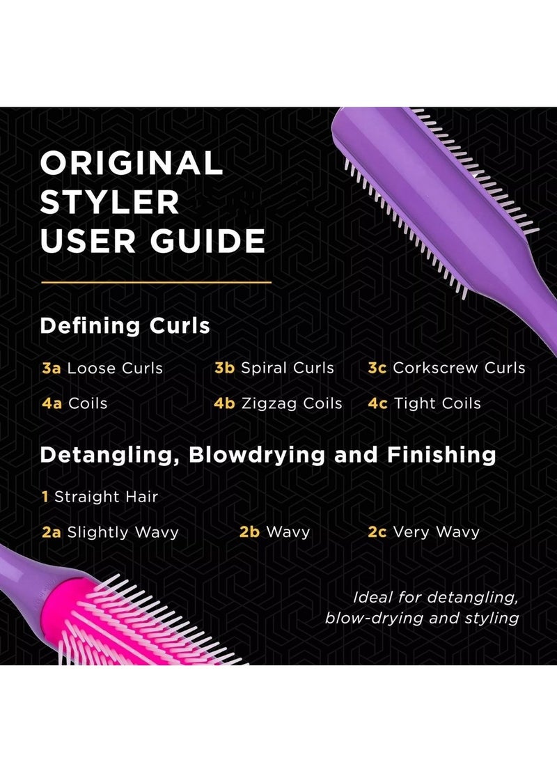 فرشاة شعر، مشط مضاد للكهرباء الساكنة، فرشاة شعر مستديرة لفك التشابك، أدوات تمليس وتجعيد الشعر للاستخدام المنزلي في الصالونات - Image 4