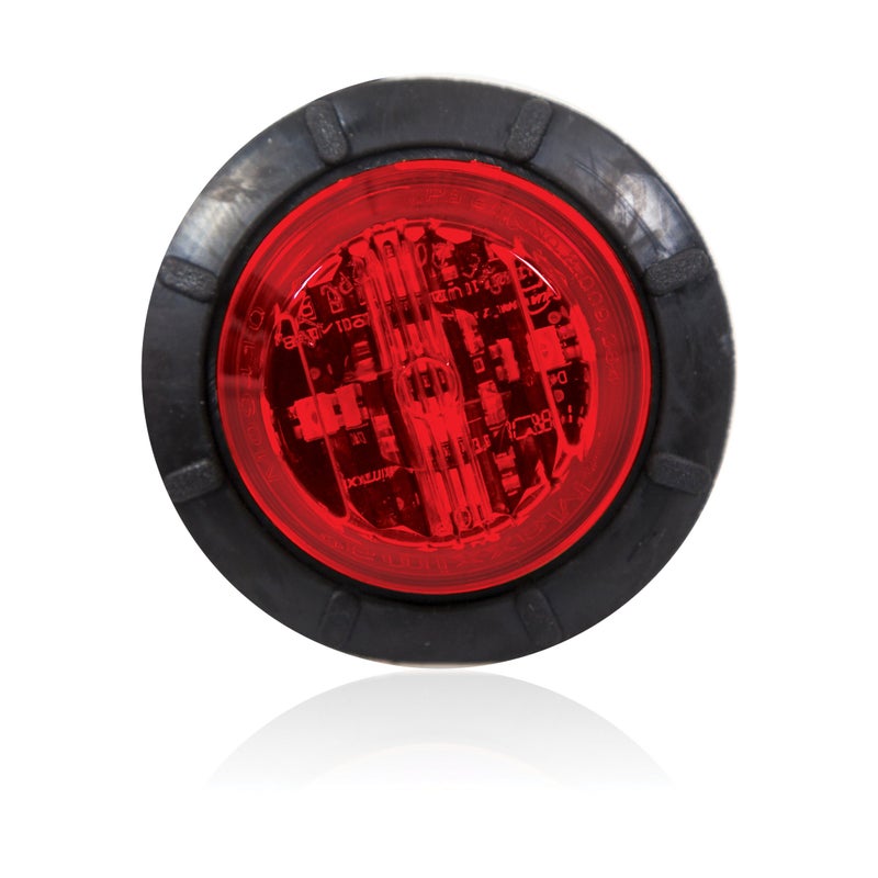 Maxxima M09410R Red 1-1/4" Round LED Low-Profile Clearance Marker Light - Image 5