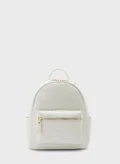 Ginger Croc Effect Backpack