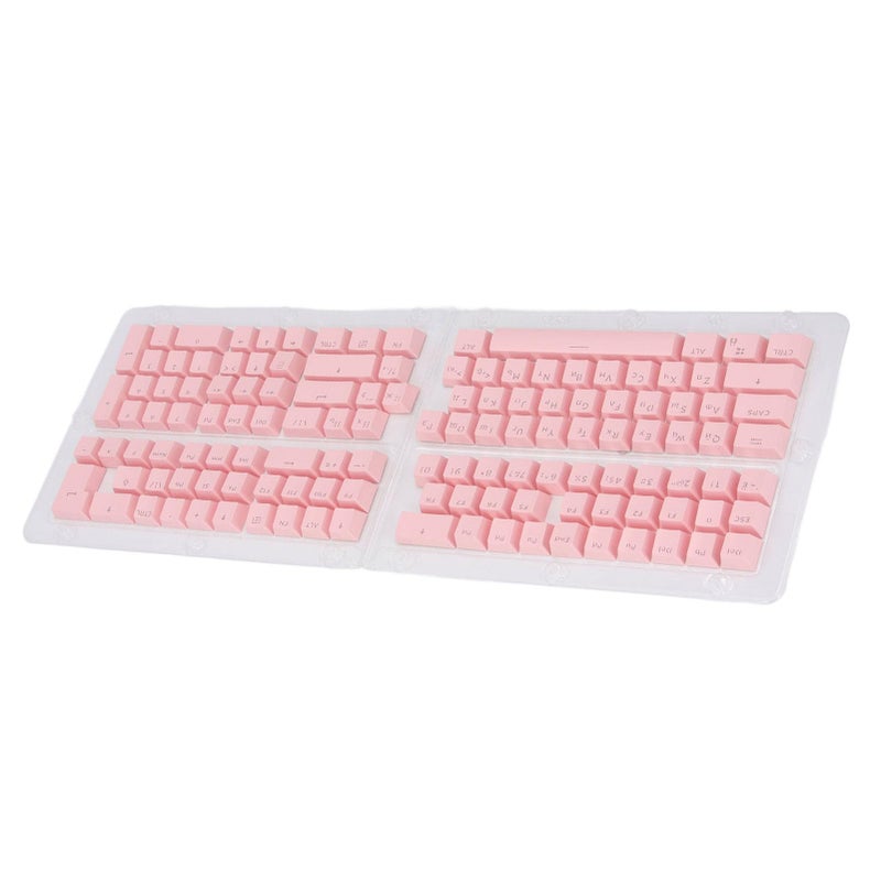 Pink ABS Keycaps 132 Key Russian Keyboard OEM Profile Matte Finish for Mechanical Keyboards - Image 4