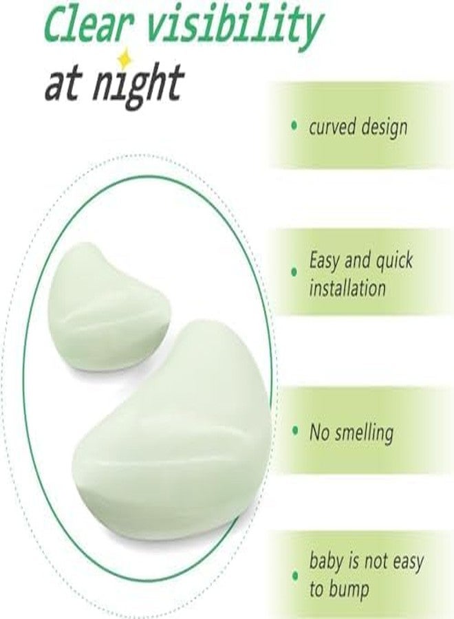 HETVIN Baby Safety Corner Protectors - Transparent Silicone Table Edge Guards - Soft Furniture Corner Bumpers for Child Proofing Sharp Edges - (Set of 10) (Luminous Corner Guard) - Image 4