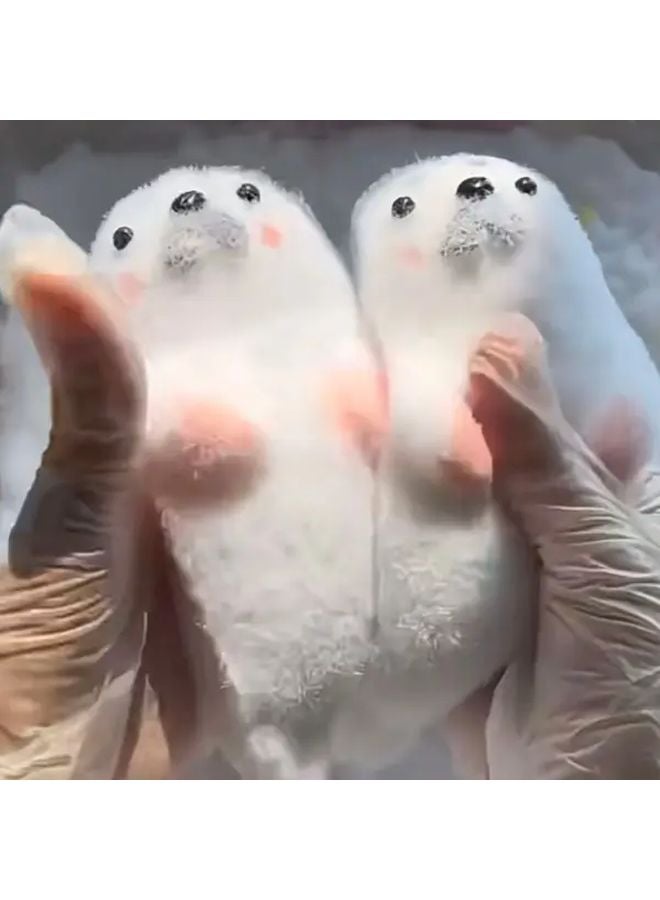 Bye Bye Chubby Seal Plush Squeeze Toy Cute Novelty Gift For Christmas Halloween Easter - Image 2