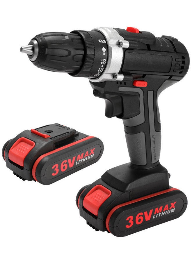 Y&D - 36V Wireless Multi-functional Electric Impact Cordless Drill Multicolour 27.5 x 6.5 25cm - Image 1