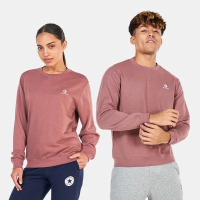 CONVERSE Star Chevron Embroidered Sweatshirt