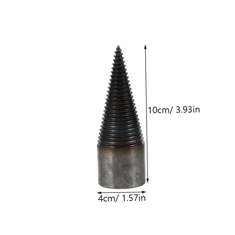 مثقاب حطب ثقيل لمقسم الخشب، مثقاب برغي، أداة تقسيم سهلة التشغيل، قطعة واحدة - Image 3