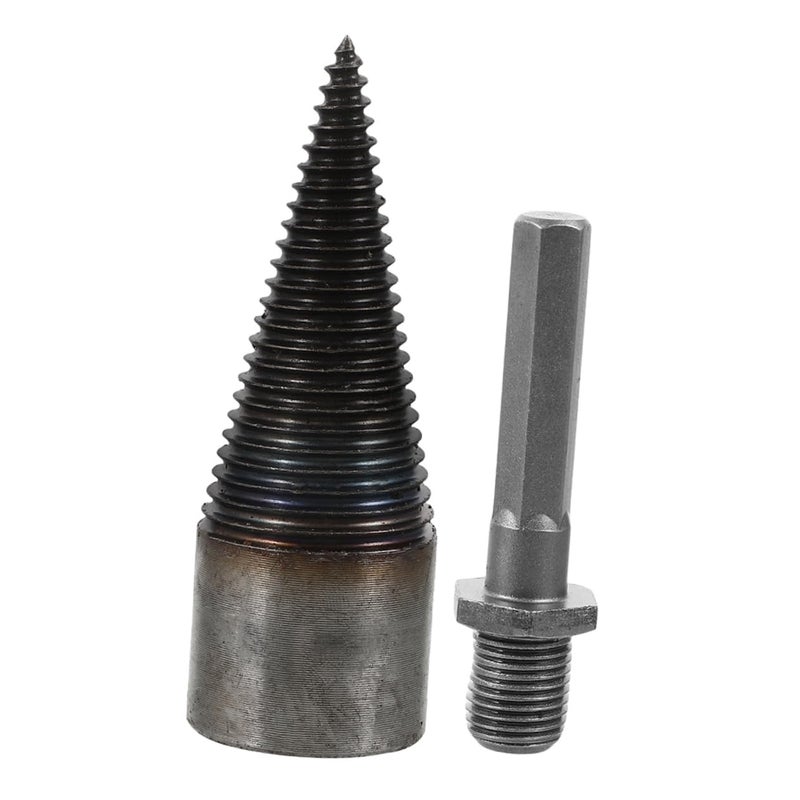 مثقاب حطب ثقيل لمقسم الخشب، مثقاب برغي، أداة تقسيم سهلة التشغيل، قطعة واحدة - Image 2