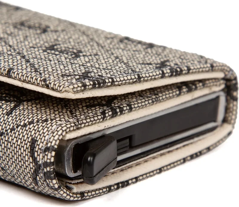 Newish Polo RFID Featured Mechanism Wallet Card Holder - Artificial Leather