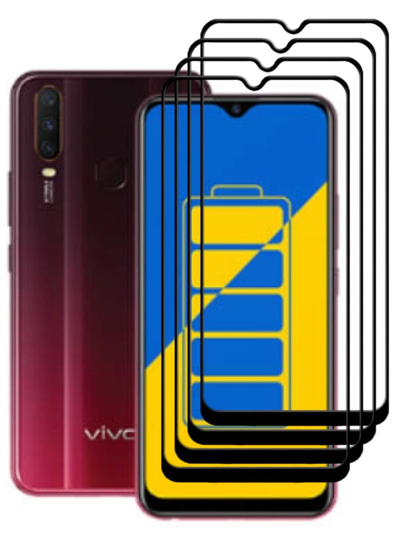 أكاليكس 4 قطع، حماية شاشة،  لهاتف فيفو Y15  ، جودة ممتازة. - Image 1