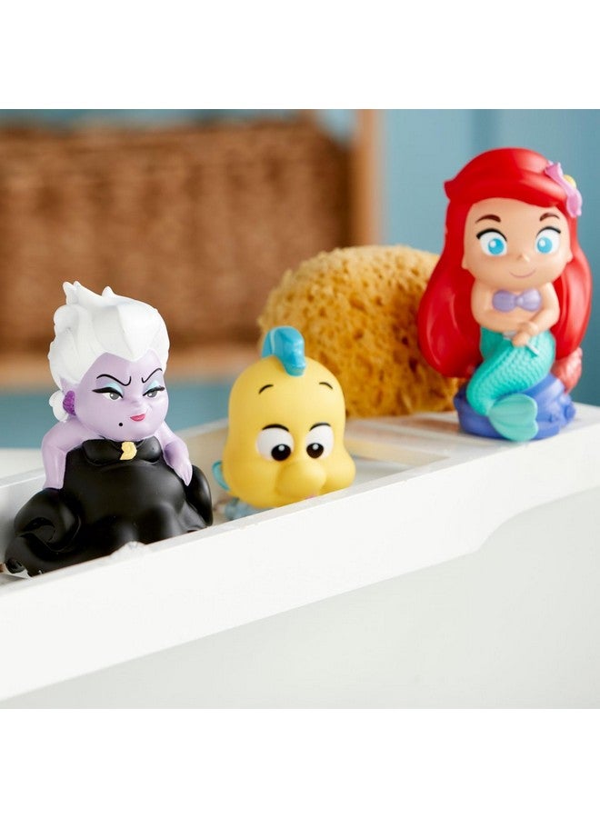 Disney store مجموعة استحمام رسمية من ديزني (حورية البحر الصغيرة) - ملحقات استحمام للأطفال مع شخصيات ديزني المحبوبة - أساسيات وقت الاستحمام الملونة والممتعة للأطفال - مناسبة لجميع الأعمار - Image 2