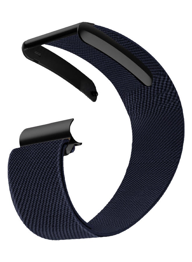 CATANES Nylon Sport Band for Whoop 4.0 Breathable Adjustable Wristband, Water Resistant Replacement Strap, Soft, Comfort, Durability, Easy to Use - Navy Blue - Image 1