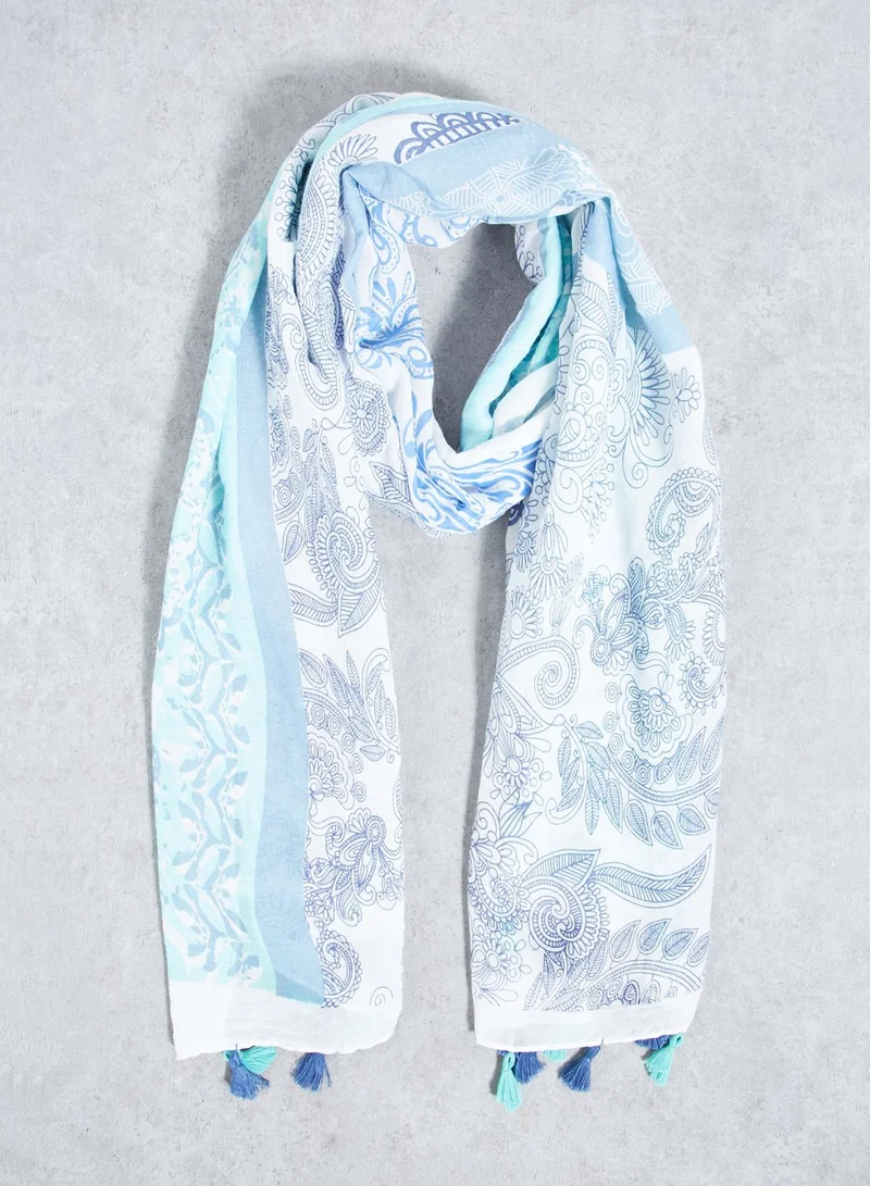 Ginger Printed Scarf