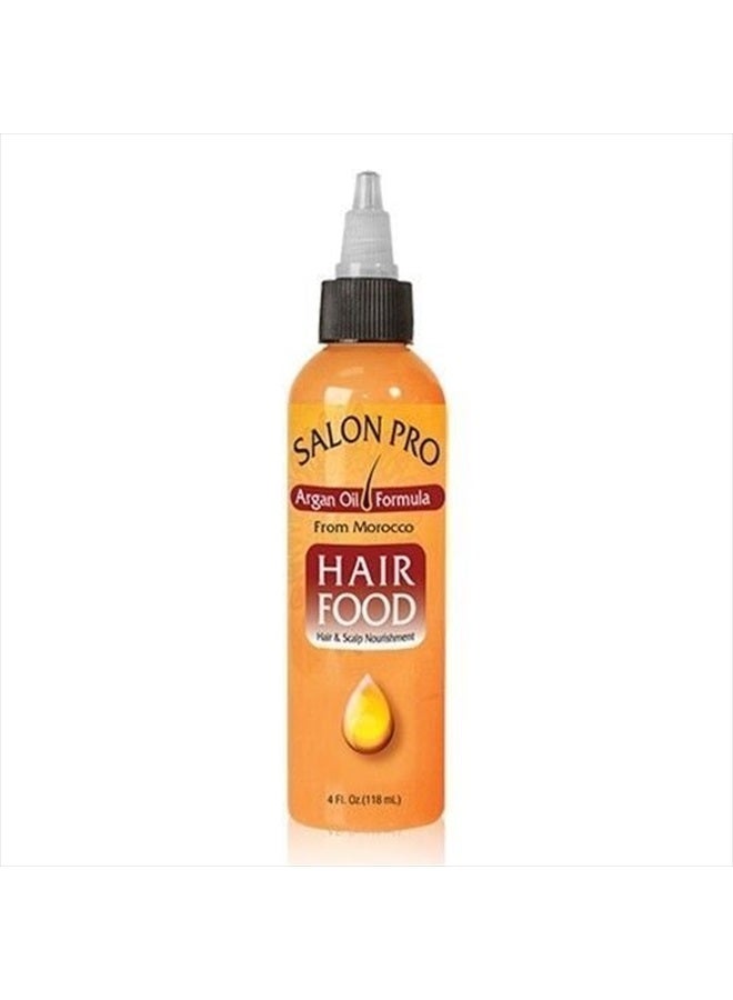 Salon Pro Hair Food Carrot Oil Formula With Jojoba Oil 4 Oz