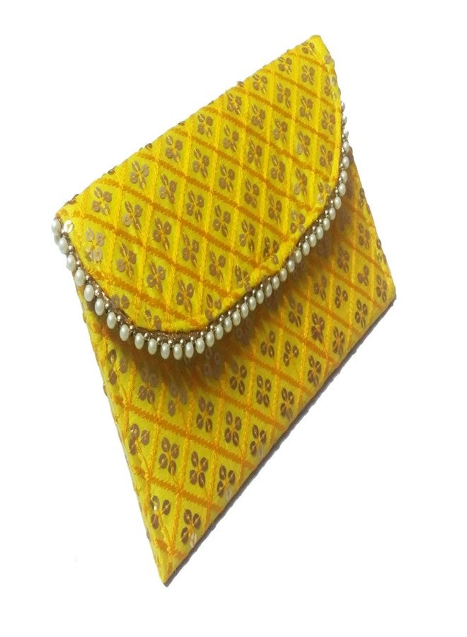 SUMERA WARQ Handcrafted Embroidered Clutch Bag Purse Handbag for Bridal, Casual, Party, Wedding - Image 5