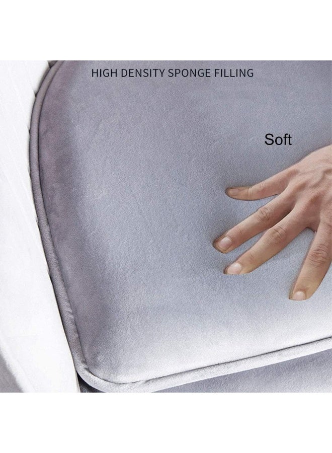 Poppins HOME Dining Chair Modern Metal Legs Ergonomic Seat, Side Chairs for Coffee Shop Dining Room Living Room (Pink) - Image 5