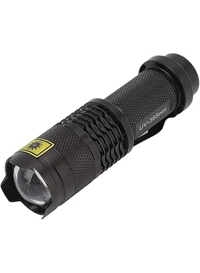 Aluminum 365nm UV Flashlight For Pet Urine Detection Battery Powered Impact Resistant - Image 1