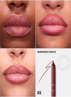 SEPHORA SEPHORA COLLECTION Colorful 8HR Longwear Transferproof Lip Liner 05 Marvelous Mauve - Matte Classic Mauve – Waterproof Precision Lip Pencil in Soft Pink, 1.2g  - Image 2