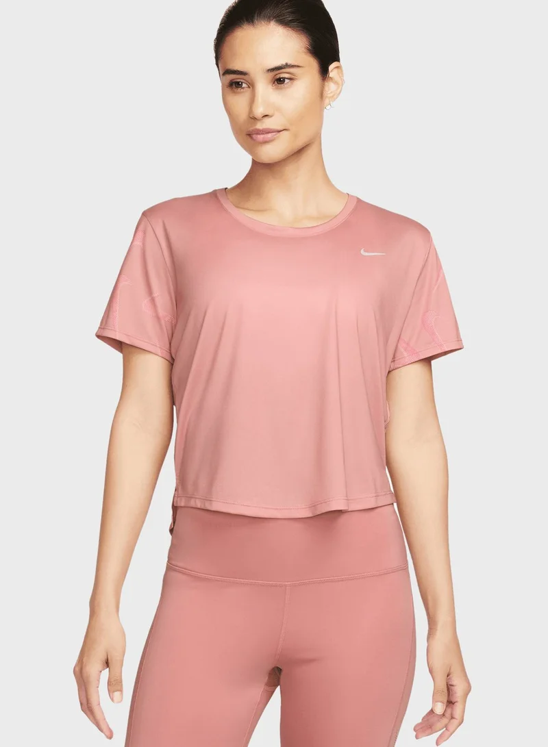 Nike Dri-Fit Swoosh Cropped Top