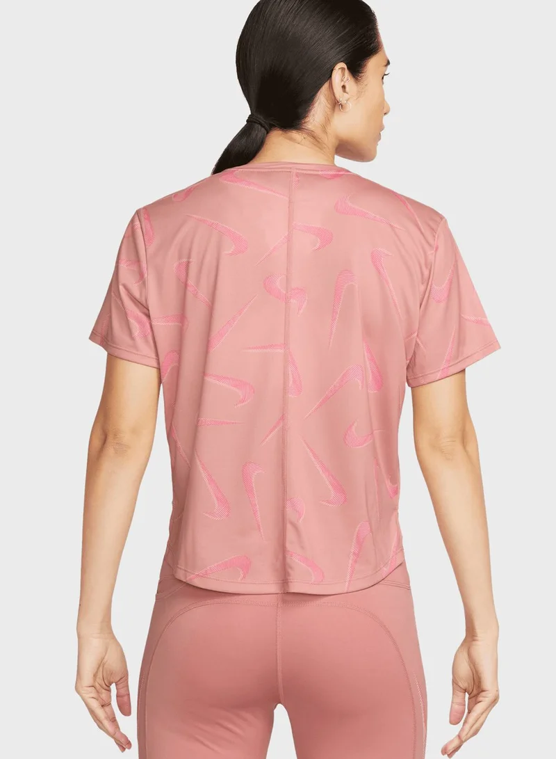 Nike Dri-Fit Swoosh Cropped Top