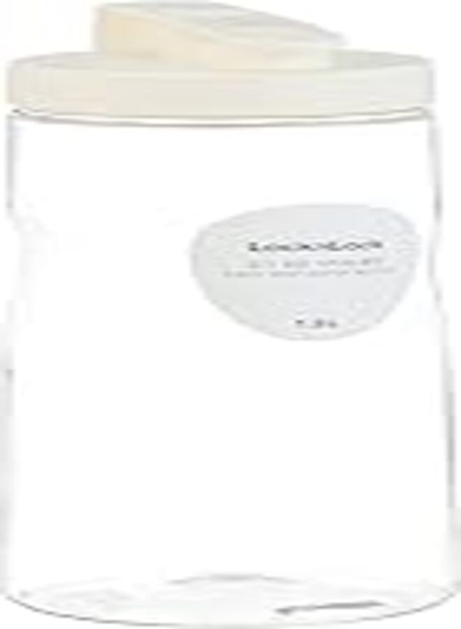 زجاجة LocknLock Edge Grip سعة 1.5 لتر (أبيض)