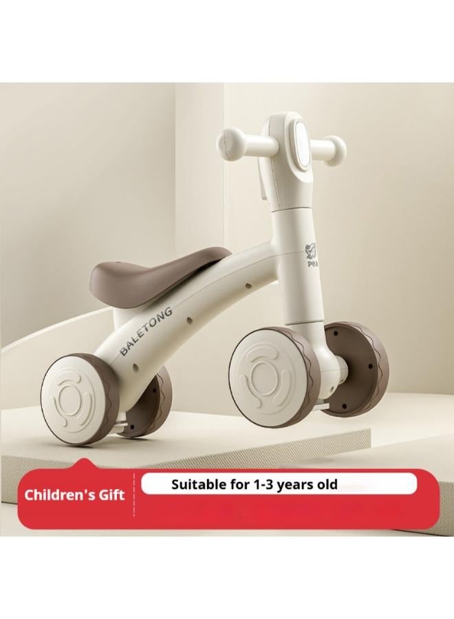 Kids Balance Bike Tricycles with led and music, Balance Bike Toy for 1-3-Year-Old Toddlers Trike Indoor or Outdoor Boys and Girls Kids' First Birthday Gifts  - Image 3