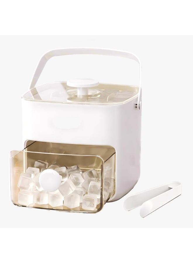 LumsAura Ice Cube Tray with Handle ，Innovative Ice Cube Mold Design ,Multi-Purpose Ice Cube Tray, Leak-Proof Ice Cube Mold, Ice Cube Tray, Ice Mold, Space-Saving Ice Cube Tray - Image 1