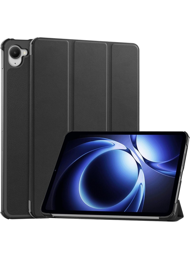 حافظة تابلت لجهاز Xiaomi Pad Mini 8.8 بوصة خفيفة الوزن مع حامل ثلاثي الطيات، حافظة ذكية مقاومة للصدمات والسقوط مع خاصية الاستيقاظ/النوم التلقائي - Image 1