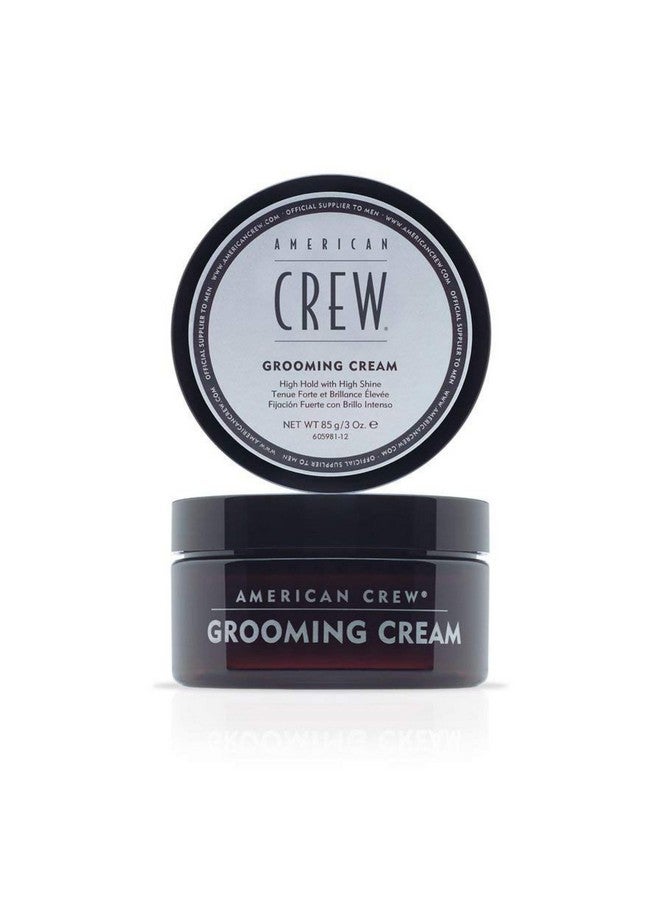 American Crew Men's Grooming Cream (OLD VERSION), Like Hair Gel with High Hold with High Shine, 3 Oz (Pack of 1)