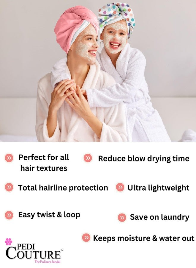 Cap Wrap غطاء الرأس، غطاء دش ومنشفة شعر في واحد (كورال) - Image 2