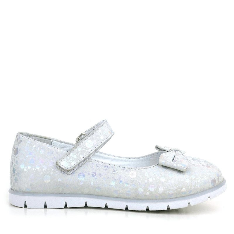 Rakerplus Girls' ballerina flats in genuine leather with a Velcro closure from Raker Plus - Image 3