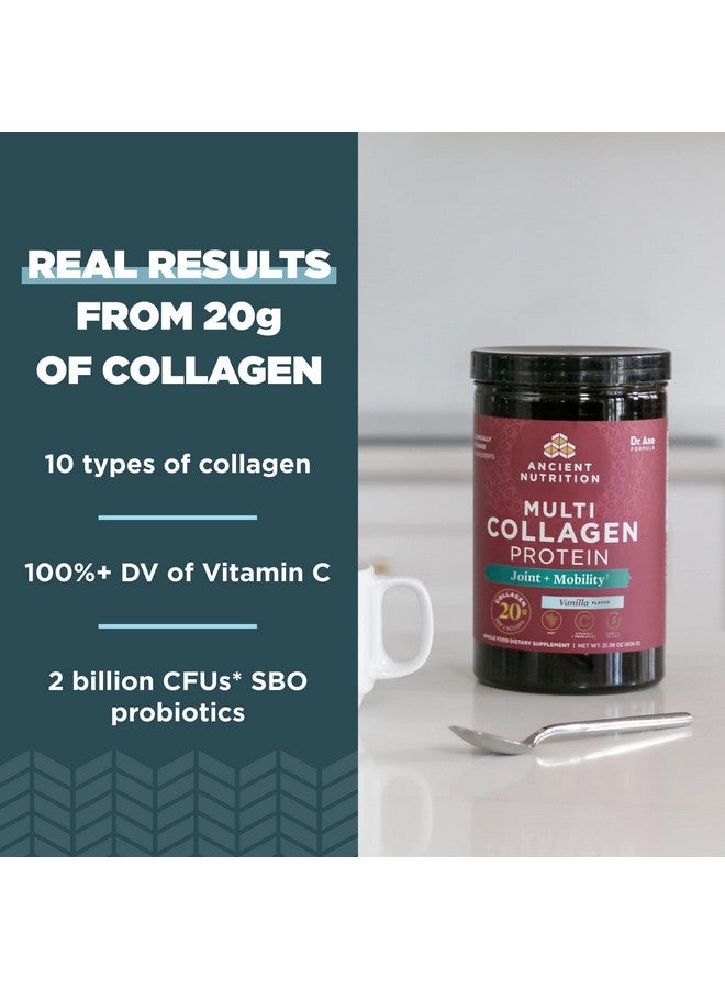 Ancient Nutrition Collagen Powder Protein Multi Collagen Protein Powder Joint + Mobility 20 Serving Joint Supplement With Hydrolyzed Collagen Peptides For Post Workout 7.48Oz - Image 4