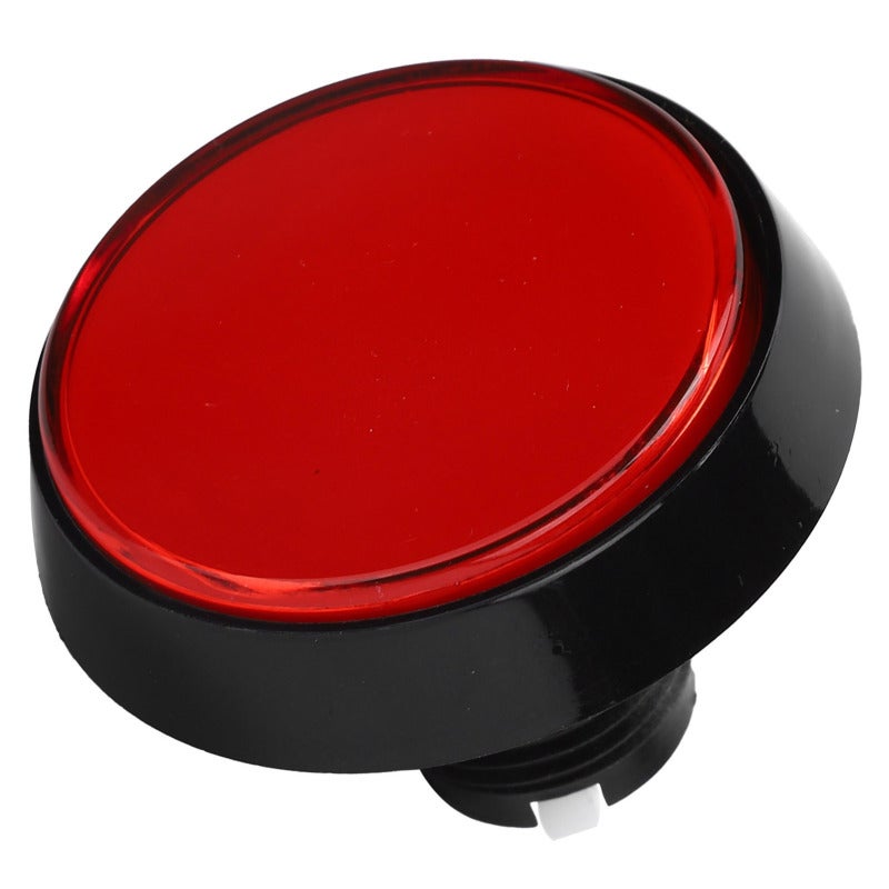 Push Button Game Console Button With Rotating Bracket High Sensitivity Crane Machine - Easy Installation Big Round LED Light for Arcade Gaming - Image 5