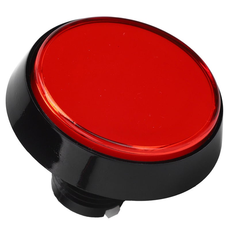 Push Button Game Console Button With Rotating Bracket High Sensitivity Crane Machine - Easy Installation Big Round LED Light for Arcade Gaming - Image 4