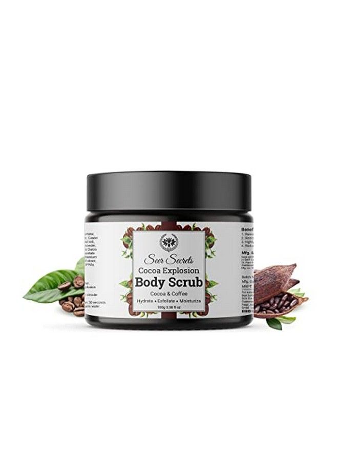 Seer Secrets Cocoa Explosion Face And Body Scrub For Men And Women | For Soft And Smooth Skin | Removes Tan And Deeply Exfoliates 100Gm - Image 1