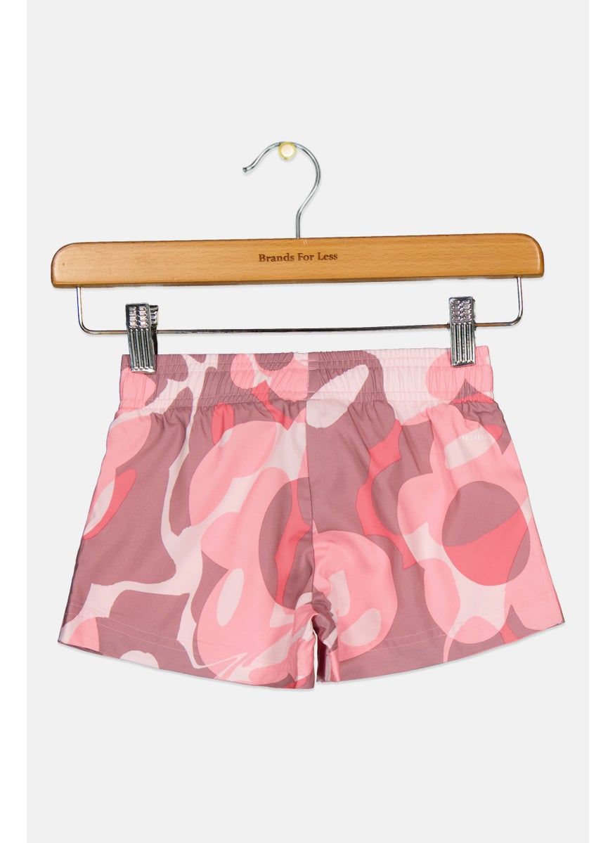 Adidas Kids Girl Sportswear Fit Running Short, Multicolor  - Image 2