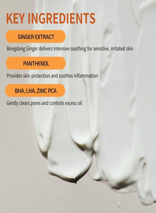 BONAJOUR [BONAJOUR] Ginger Aqua Relief Cream, Gentle Exfoliation and Soothing - Image 4