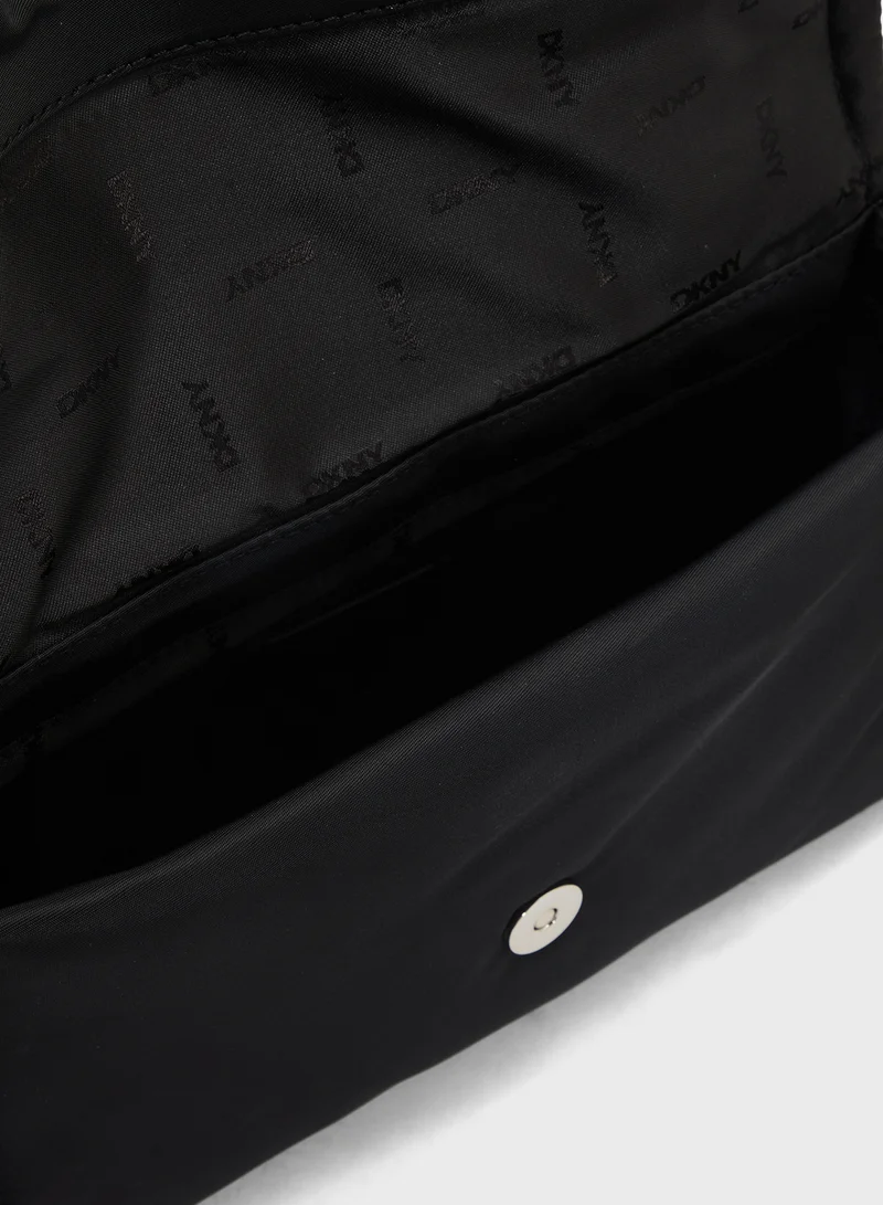 DKNY Logo Toby Bucket Crossbody