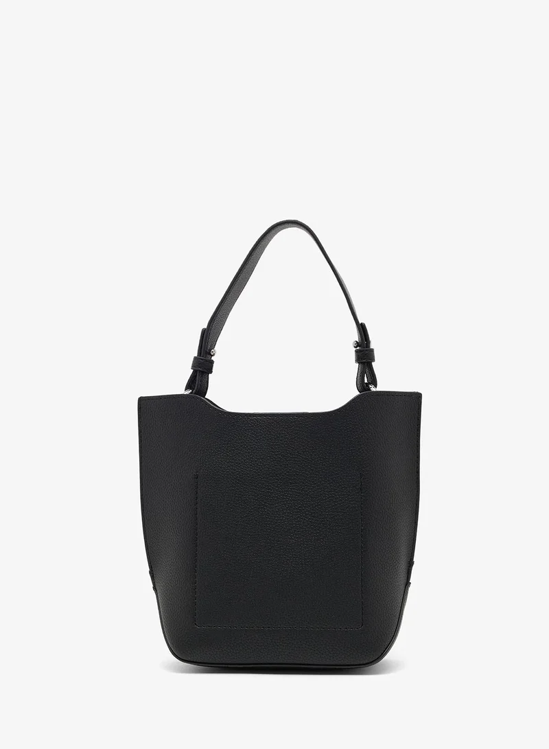 DKNY Logo Toby Bucket Crossbody